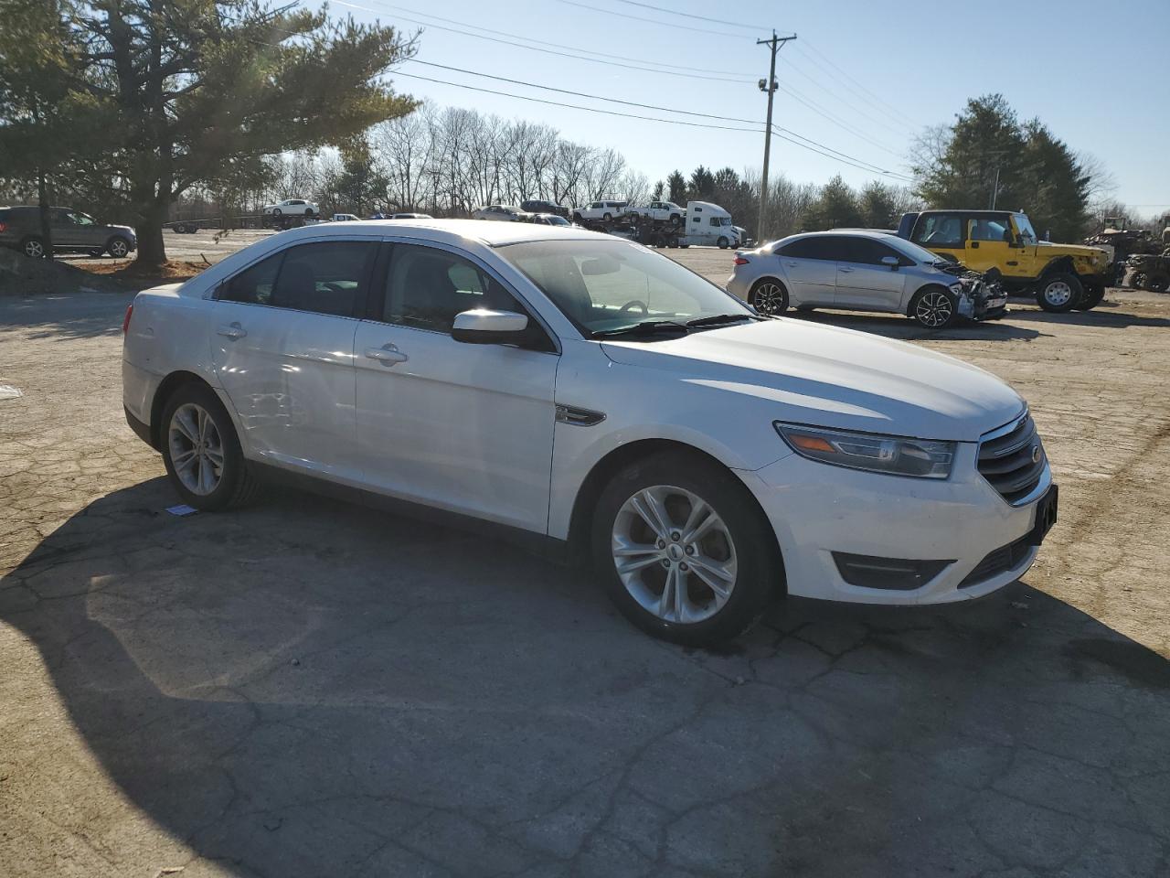 2013 Ford Taurus VIN 1FAHP2E80DG229600 Copart auction photo, mechanical / front end damage thumbnail 4