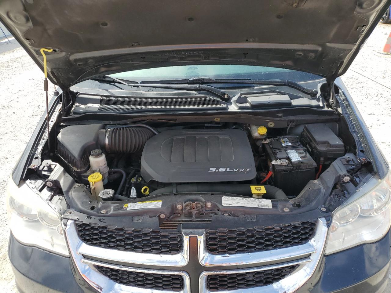 2012 Dodge Caravan VIN 2C4RDGBG8CR396168 Copart auction photo, side damage thumbnail 12
