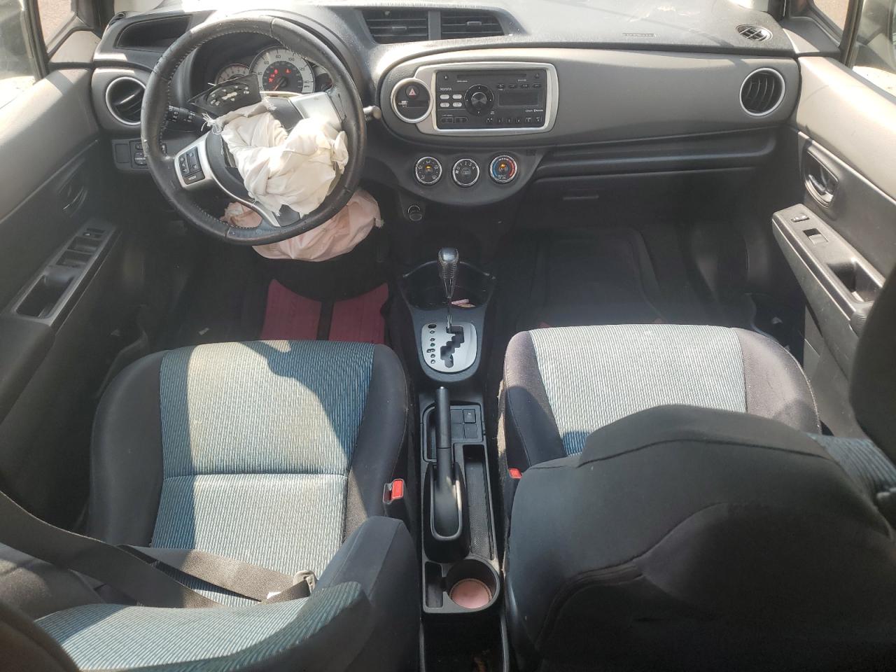 2012 Toyota Yaris VIN JTDKTUD39CD514115 Copart auction photo, front end damage thumbnail 8