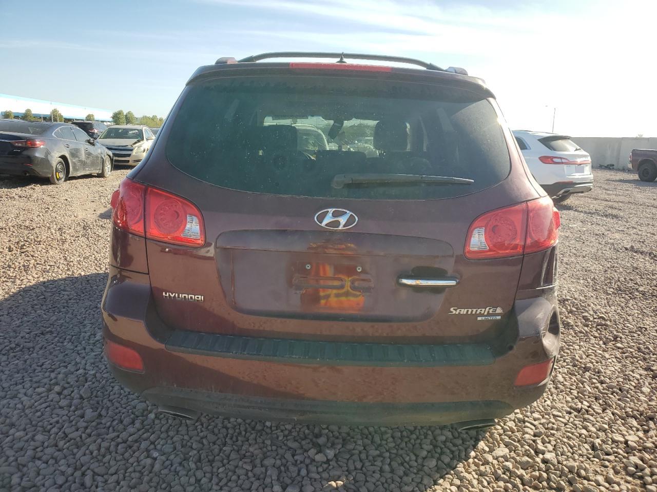 2009 Hyundai Santa Fe VIN 5NMSH13E79H244059 Copart auction photo, front end damage thumbnail 6