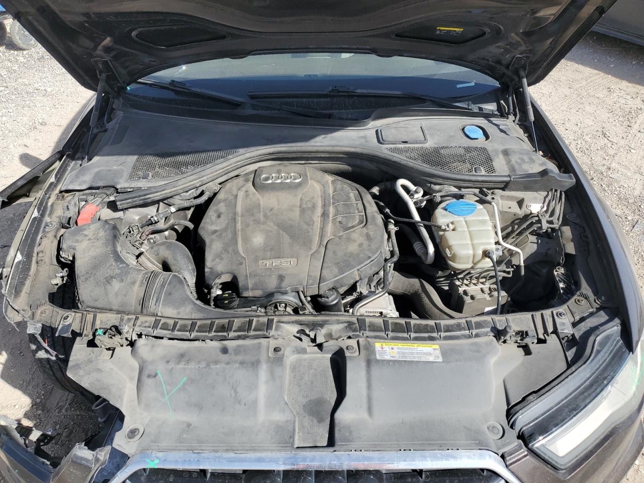 2017 Audi A6 VIN WAUD8AFCXHN127416 Copart auction photo, front end / minor dent/scratches damage thumbnail 11