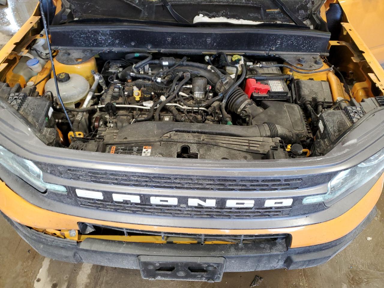 2022 Ford Bronco VIN 3FMCR9D96NRE23619 Copart auction photo, rear end damage thumbnail 12