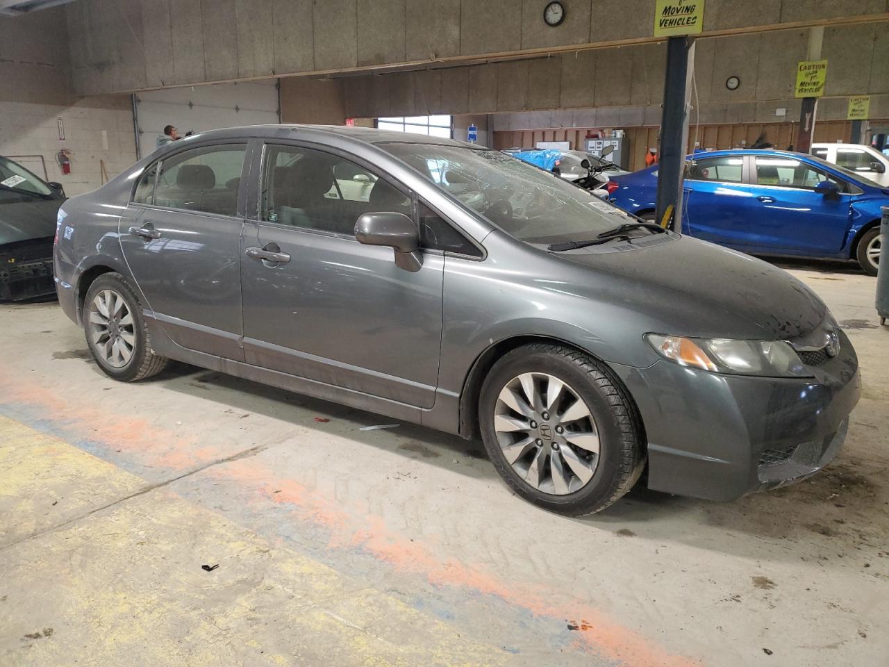 2009 Honda Civic VIN 1HGFA16899L015118 Copart auction photo, top/roof damage thumbnail 4