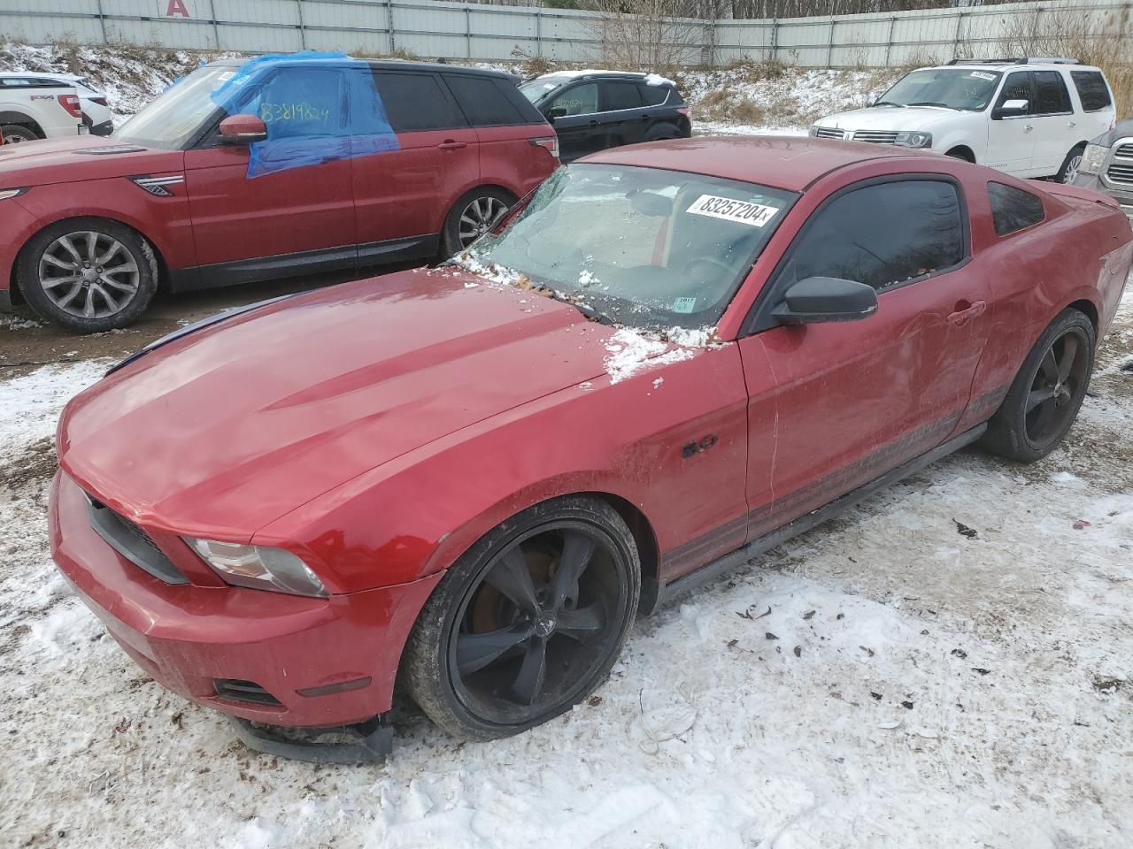 2010 Ford Mustang VIN 1ZVBP8AN3A5166768