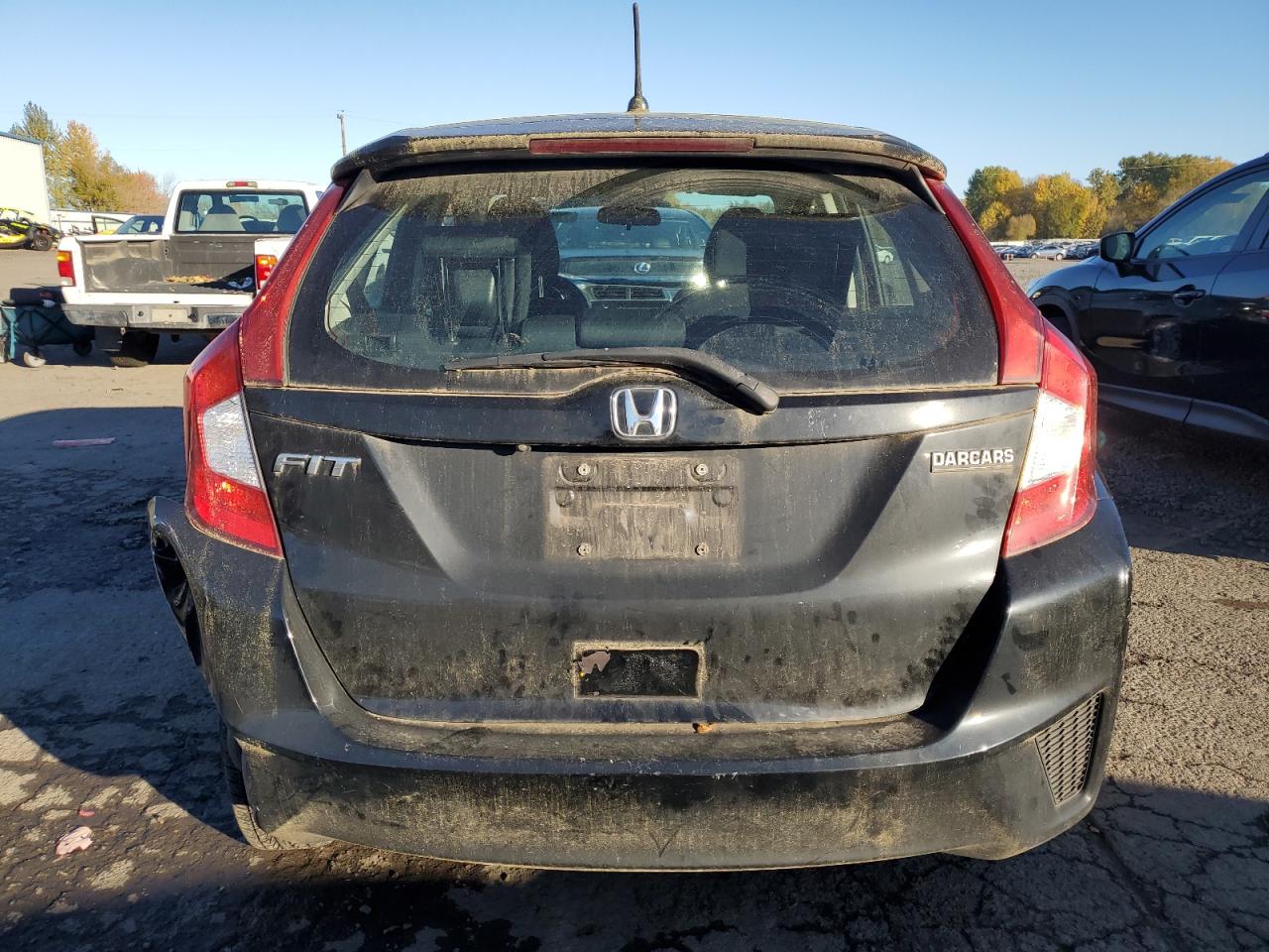 2017 Honda Fit VIN 3HGGK5G59HM701220 Copart auction photo, rear end / side damage thumbnail 6