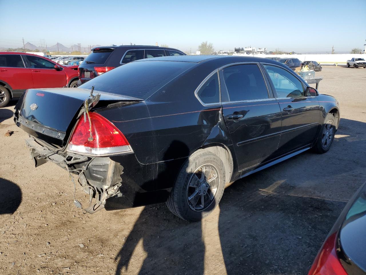 2010 Chevrolet Impala VIN 2G1WB5EN5A1197400 Copart auction photo, rear end damage thumbnail 3