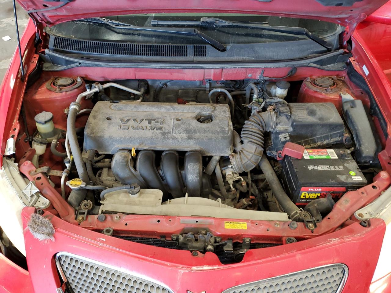 2005 Pontiac Vibe VIN 5Y2SL63895Z447045 Copart auction photo, front end damage thumbnail 11