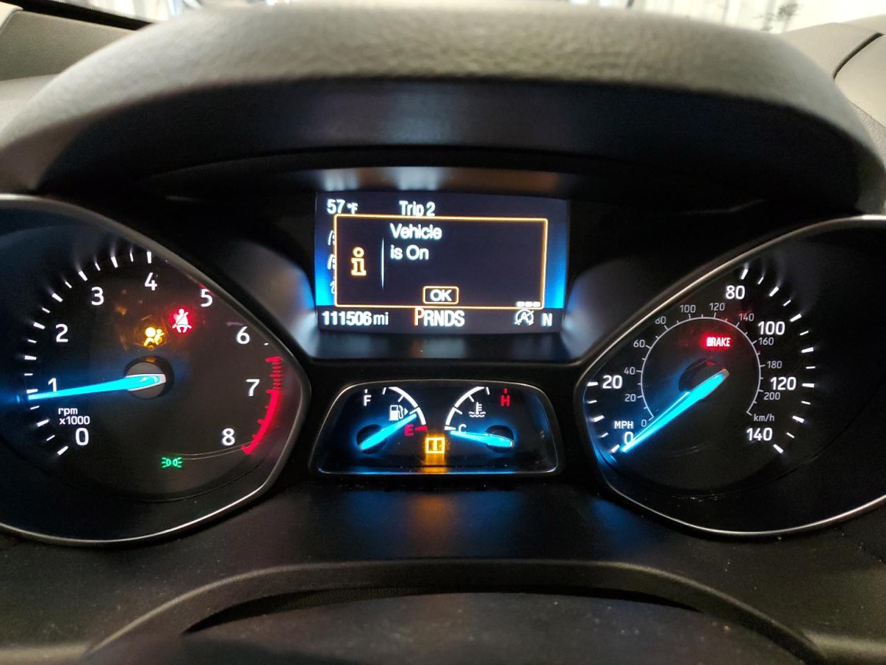 2018 Ford Escape VIN 1FMCU9J92JUC49473 Copart auction photo, front end damage thumbnail 9