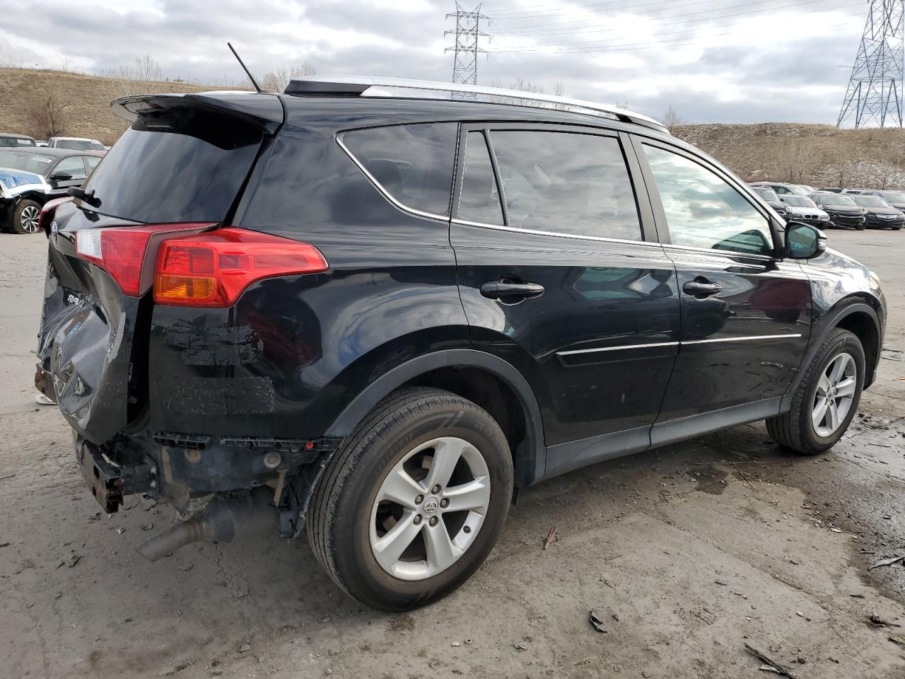 2013 Toyota RAV 4 VIN 2T3RFREV6DW063278 Copart auction photo, rear end damage thumbnail 3