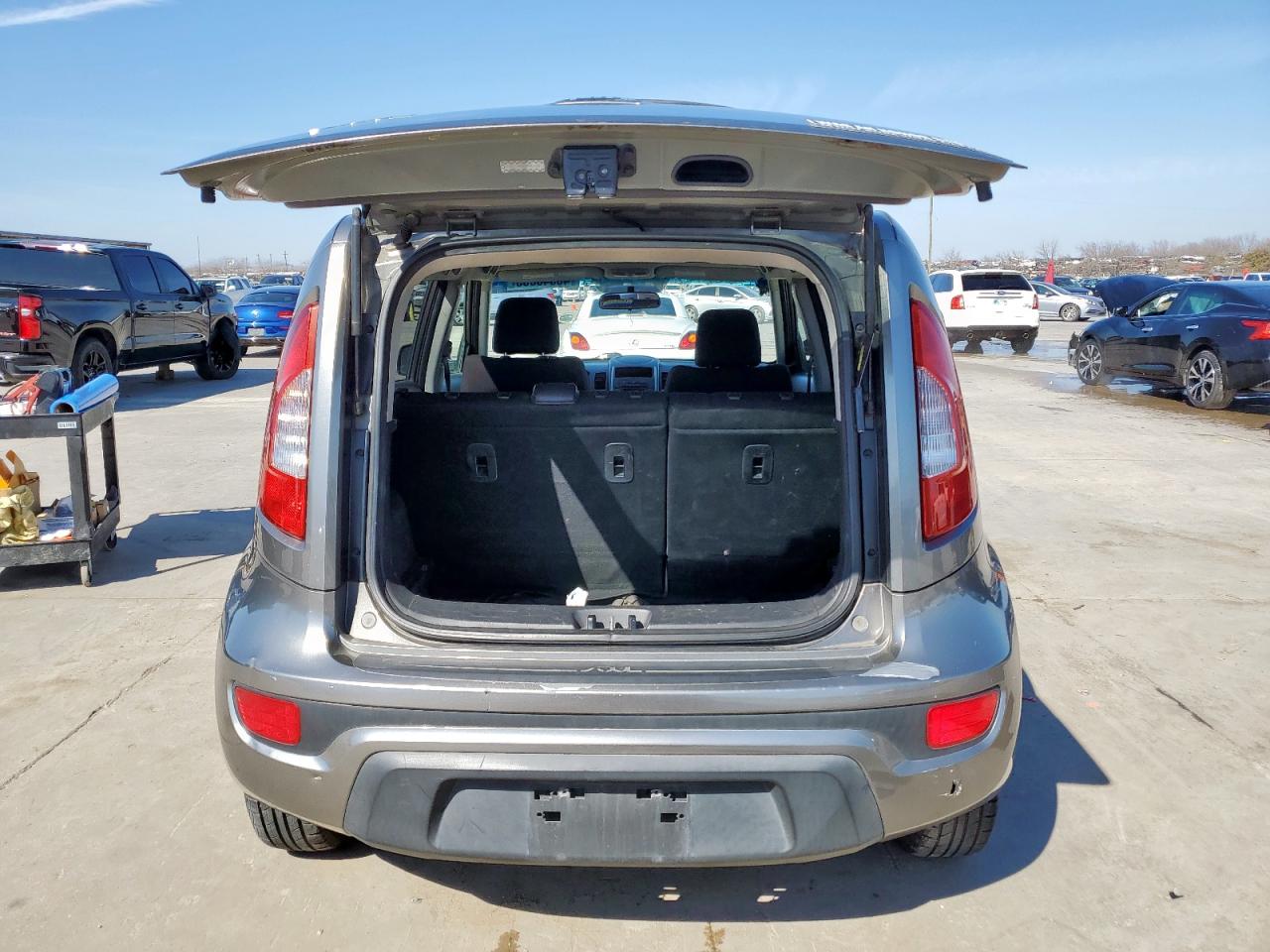 2013 KIA Soul VIN KNDJT2A58D7493635 Copart auction photo, front end damage thumbnail 6