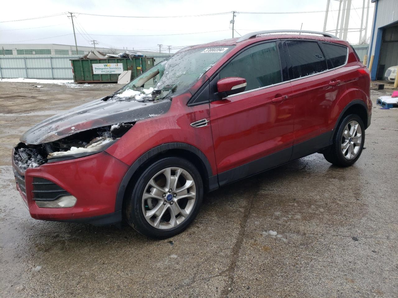 2014 Ford Escape VIN 1FMCU0JX8EUA60729