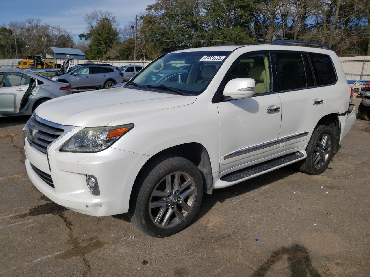 2014 Lexus LX VIN JTJHY7AX1E4156612 - Copart auction photo