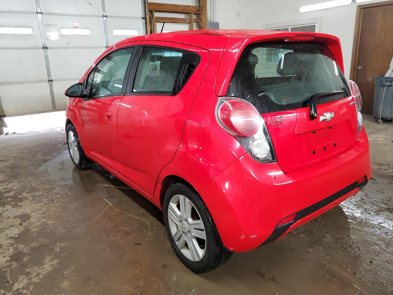 2013 Chevrolet Spark VIN KL8CD6S94DC542814 Copart auction photo, front end / minor dent/scratches damage thumbnail 2