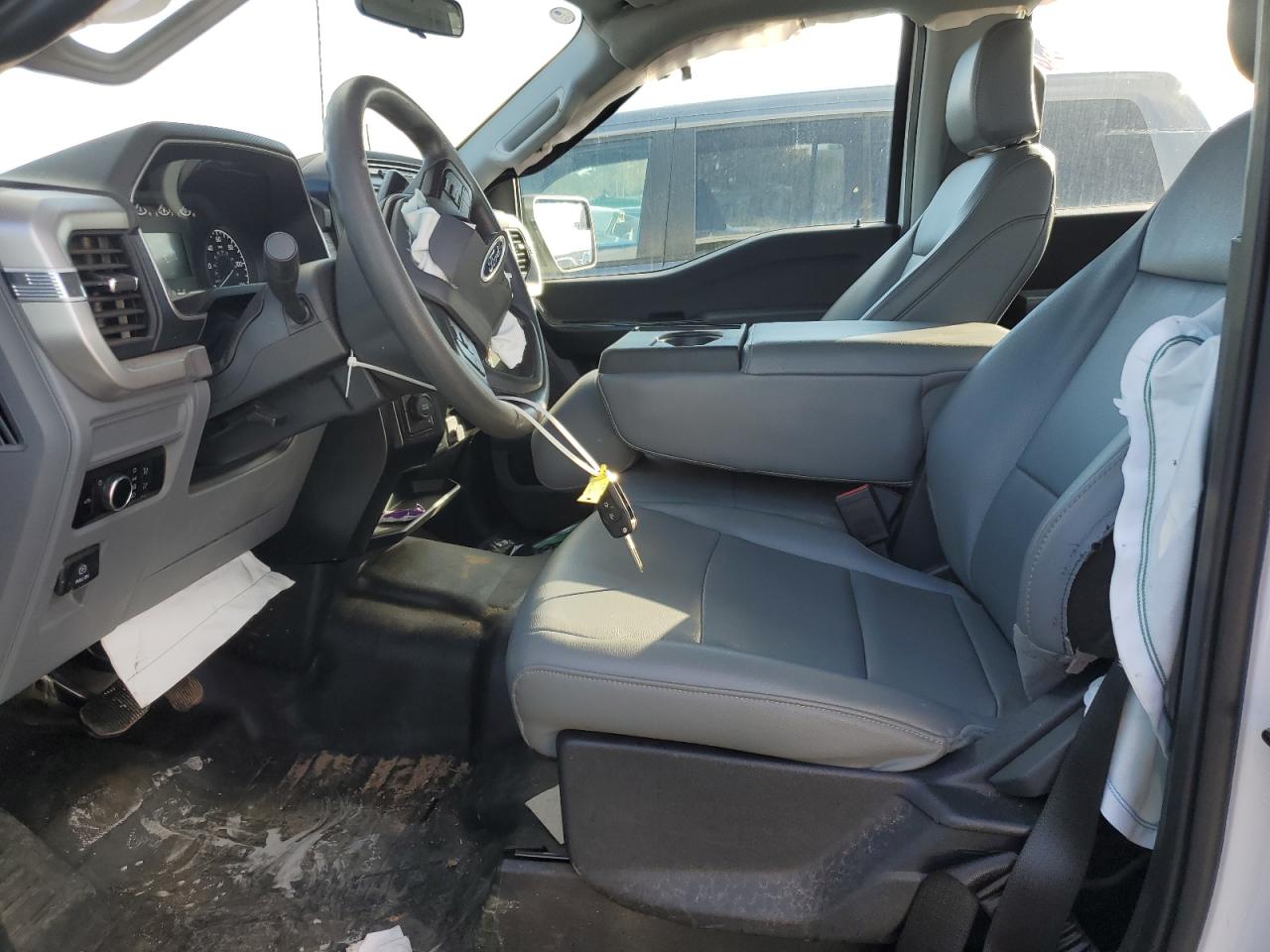 2023 Ford F-150 VIN 1FTFW1E52PKF74830 Copart auction photo, front end damage thumbnail 7