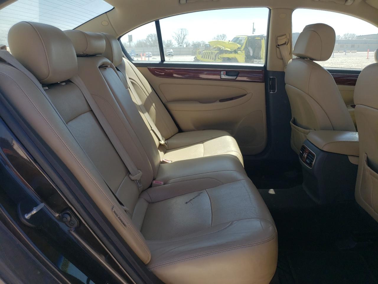 2013 Hyundai Genesis VIN KMHGC4DD1DU245832 Copart auction photo, front end / rear end damage thumbnail 10