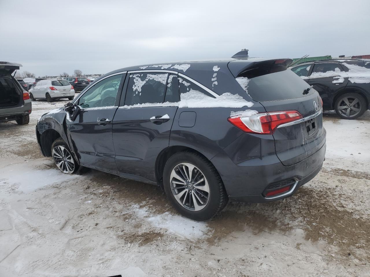 2016 Acura RDX VIN 5J8TB4H74GL003817 Copart auction photo, side / front end damage thumbnail 2
