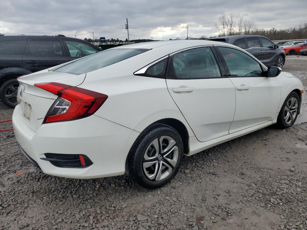 2018 Honda Civic VIN 2HGFC2F57JH536488 Copart auction photo, side / minor dent/scratches damage thumbnail 3