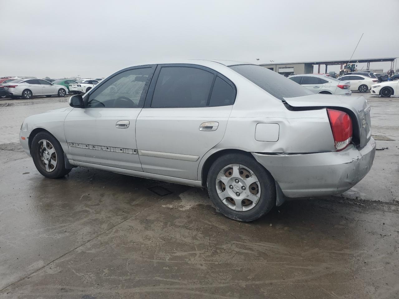 2003 Hyundai Elantra VIN KMHDN45D13U477549 Copart auction photo, rear end damage thumbnail 2