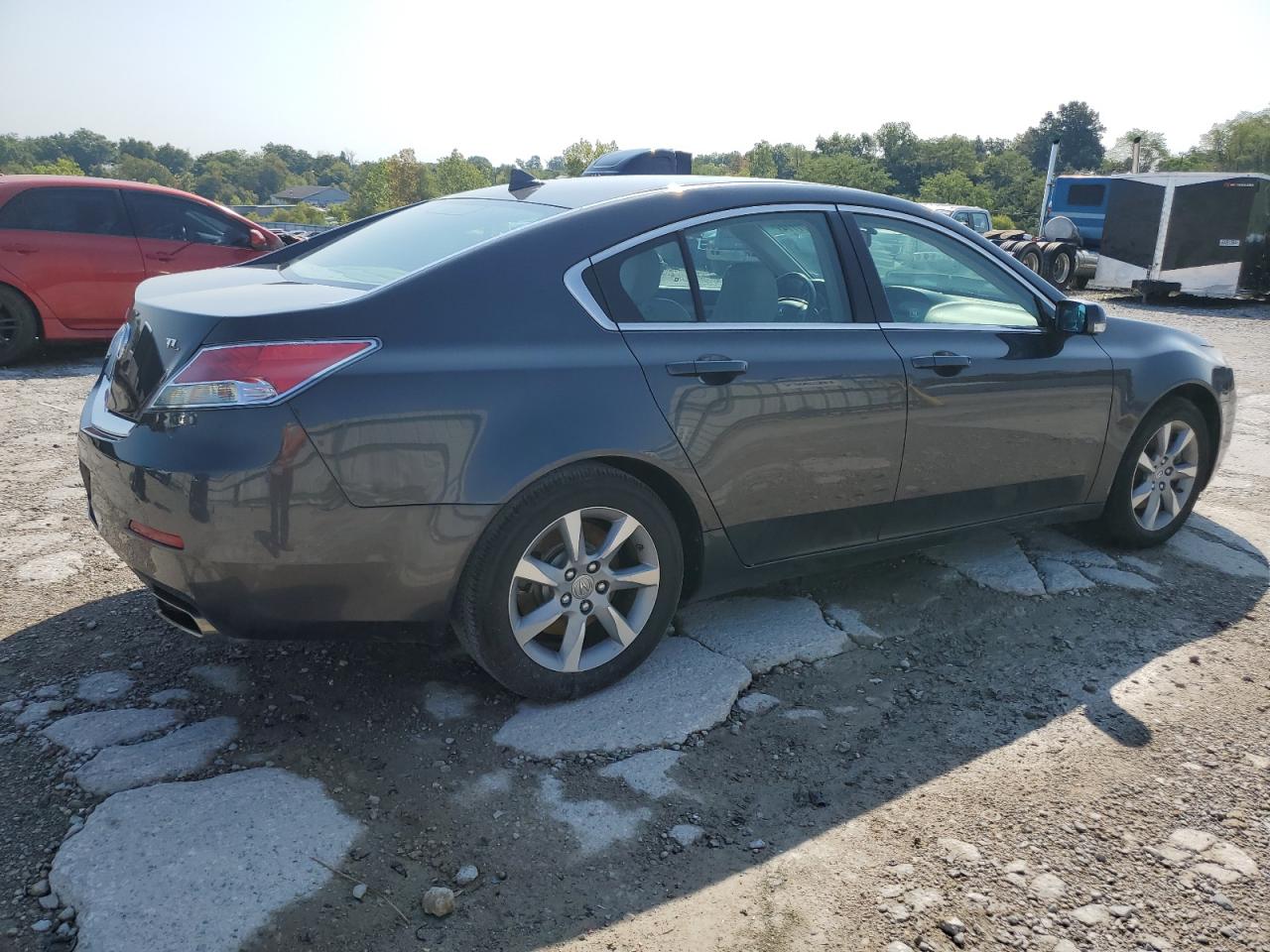 2012 Acura TL VIN 19UUA8F20CA033666 Copart auction photo, all over damage thumbnail 3