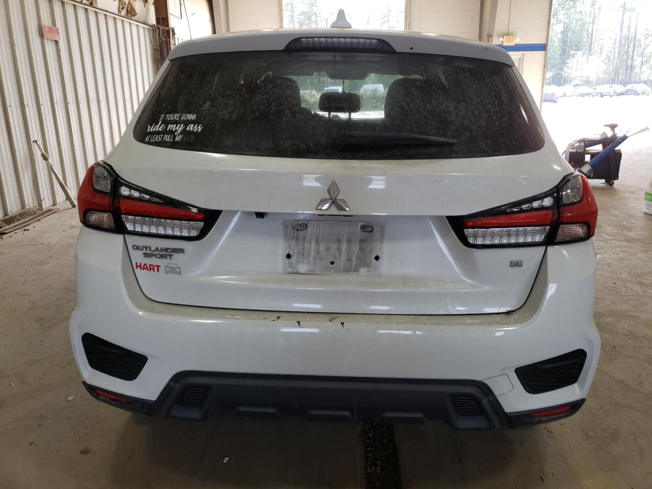 2020 Mitsubishi Outlander VIN JA4AP4AU9LU004869 Copart auction photo, front end damage thumbnail 6