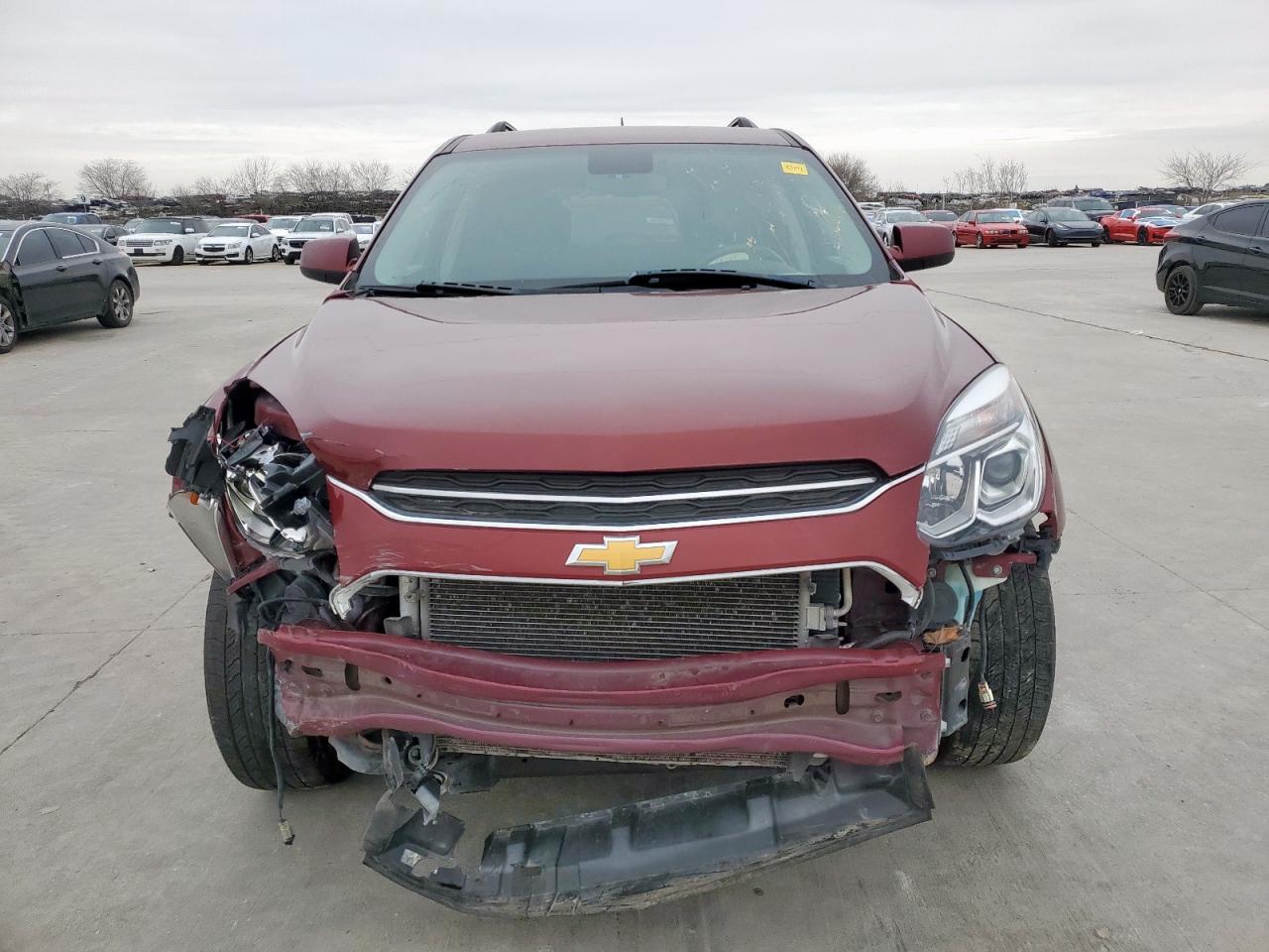 2017 Chevrolet Equinox VIN 2GNALCEK9H6203695 Copart auction photo, front end damage thumbnail 5
