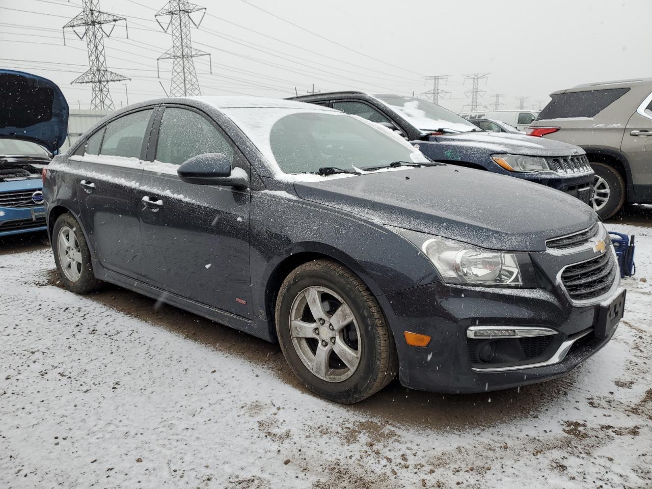 2015 Chevrolet Cruze VIN 1G1PC5SB0F7164262 Copart auction photo, rear end / undercarriage damage thumbnail 4