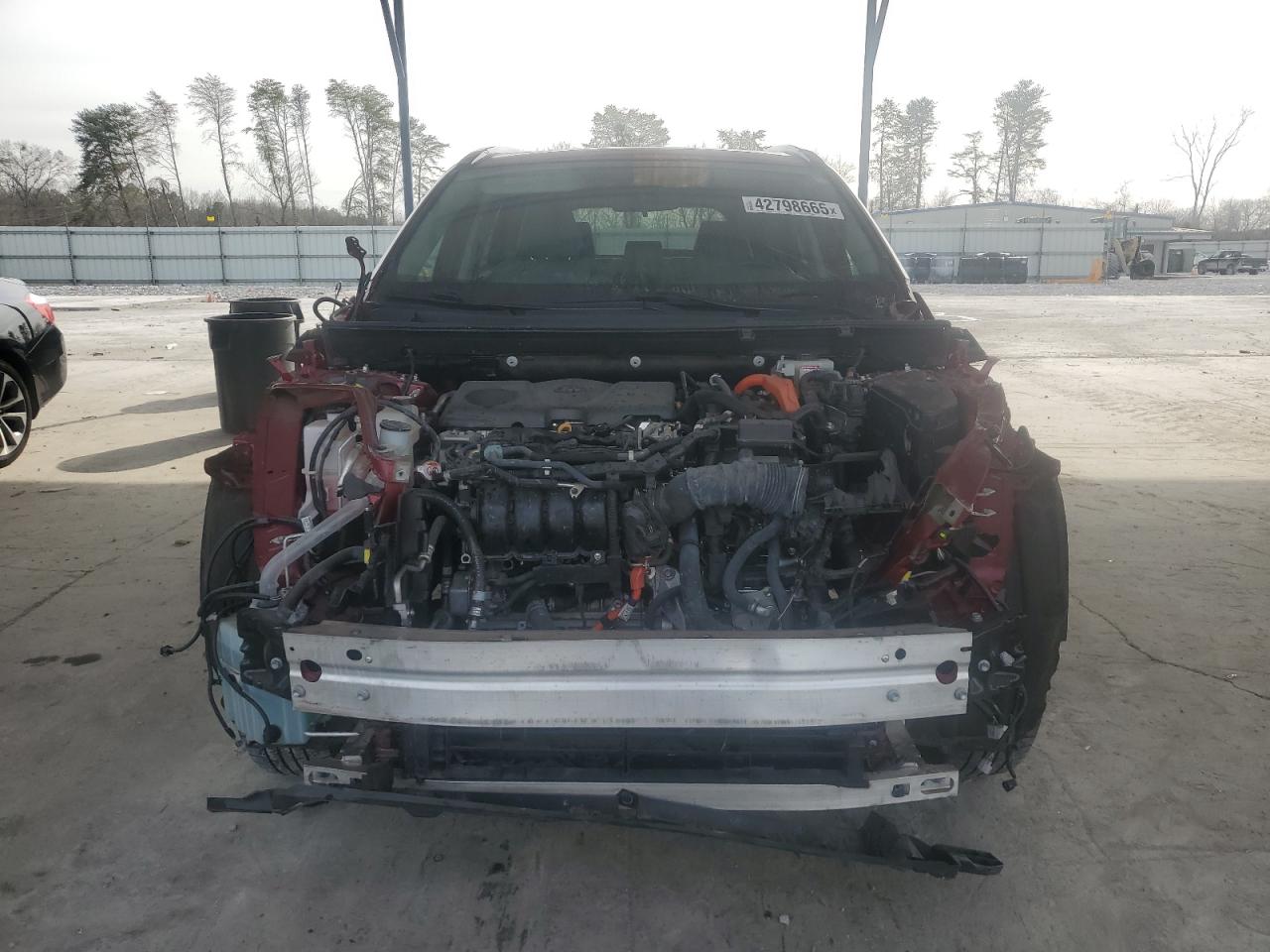 2021 Toyota RAV 4 VIN 4T3B6RFV7MU039538 Copart auction photo, front end / minor dent/scratches damage thumbnail 5