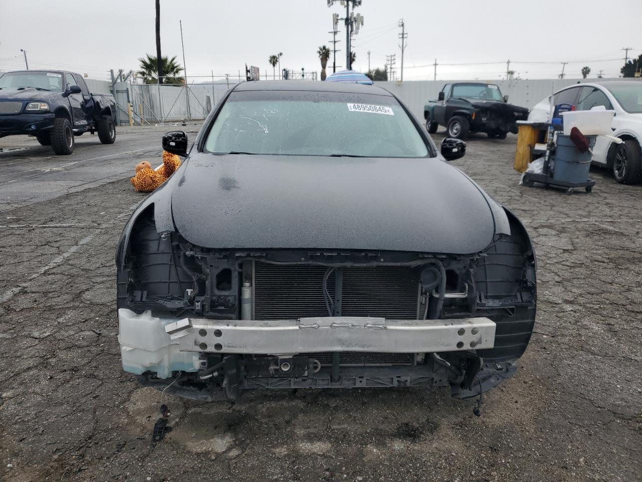 2013 Infiniti G VIN JN1CV6AP4DM712543 Copart auction photo, vandalism / stripped damage thumbnail 5