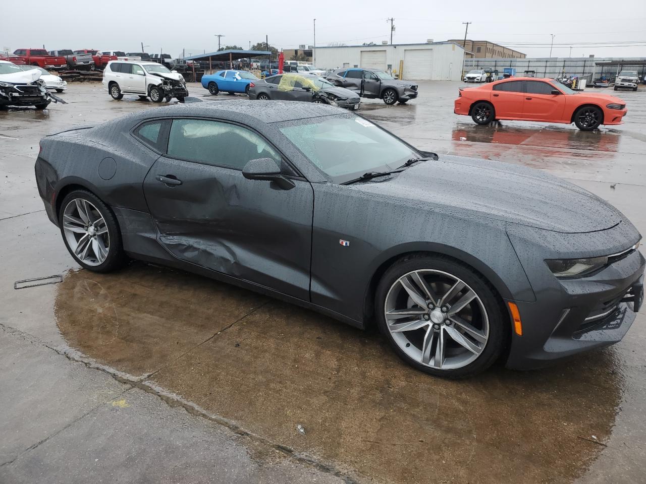2016 Chevrolet Camaro VIN 1G1FB1RS7G0193524 Copart auction photo, side damage thumbnail 4