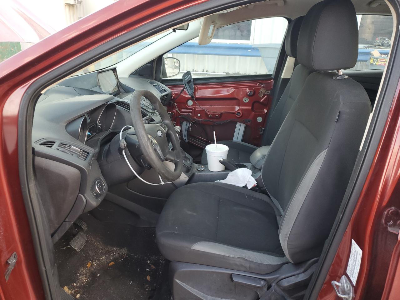 2015 Ford Escape VIN 1FMCU0F79FUA74195 Copart auction photo, front end / side damage thumbnail 7