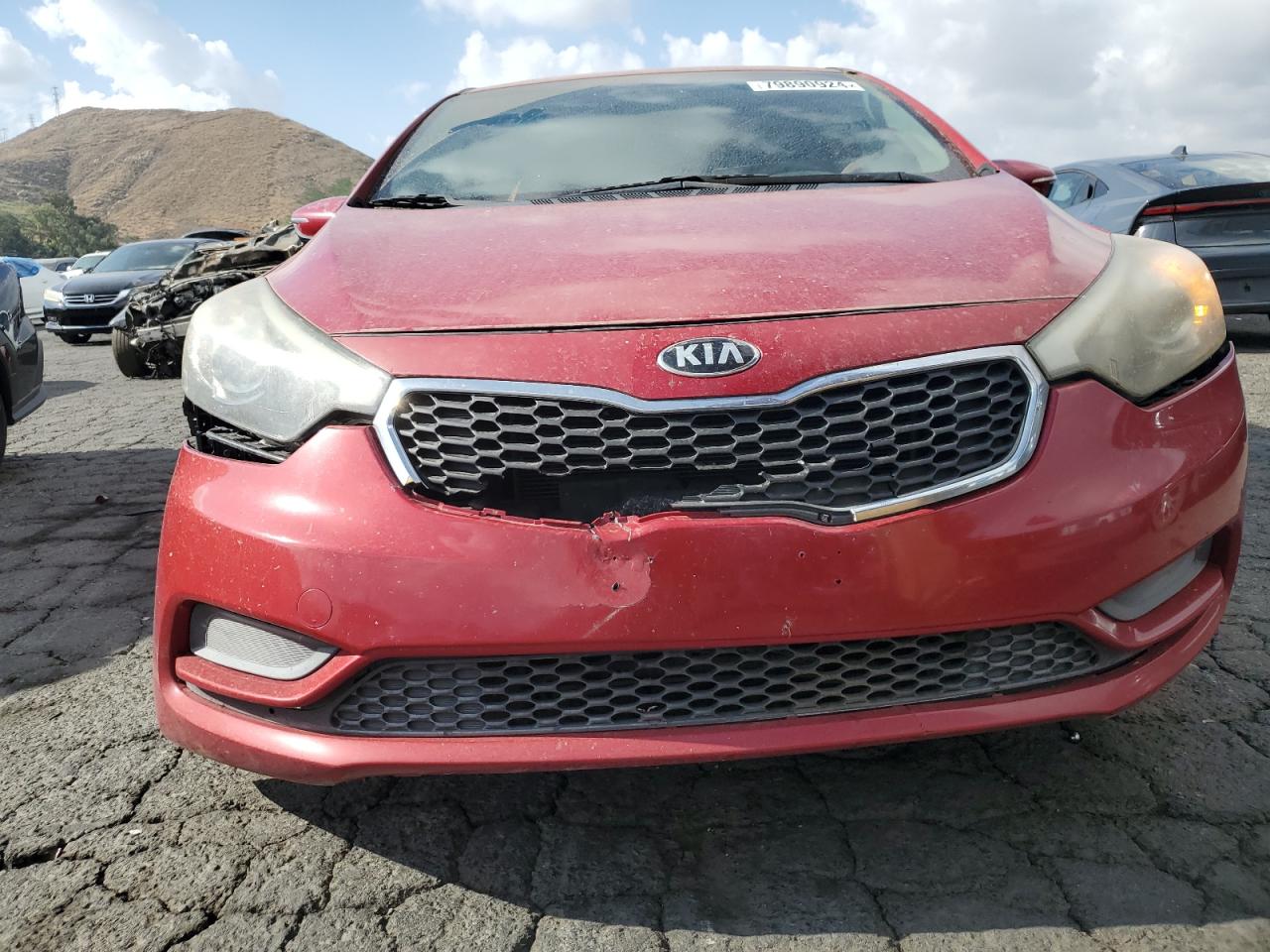 2015 KIA Forte VIN KNAFX4A61F5430340 Copart auction photo, rear end / front end damage thumbnail 5