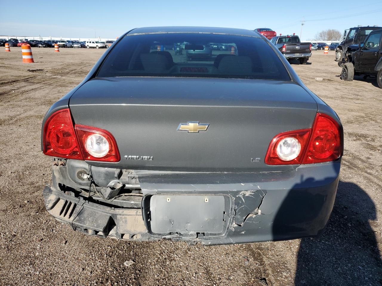 2009 Chevrolet Malibu VIN 1G1ZG57B89F166972 Copart auction photo, rear end damage thumbnail 6