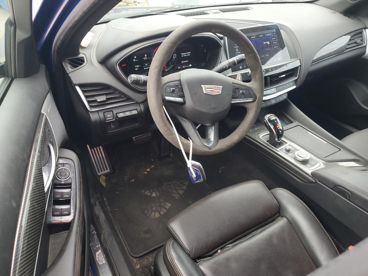 2021 Cadillac CT5 VIN 1G6DP5RK7M0107893 Copart auction photo, rear end damage thumbnail 8