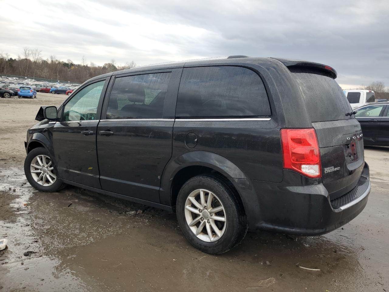 2019 Dodge Caravan VIN 2C4RDGCGXKR545192 Copart auction photo, front end damage thumbnail 2