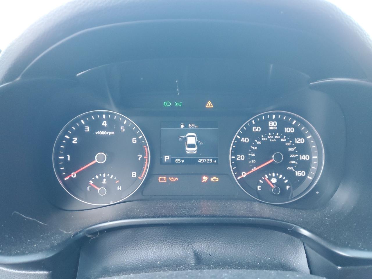 2019 KIA Forte VIN 3KPF24AD2KE112533 Copart auction photo, front end / side damage thumbnail 9
