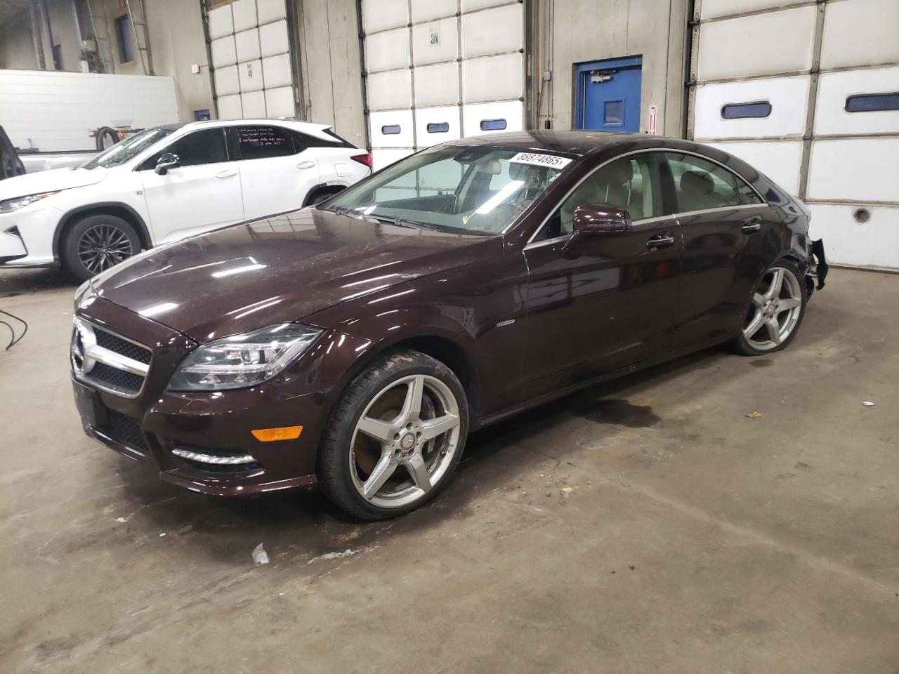 2012 Mercedes-Benz Cls-klasse VIN WDDLJ9BB6CA028418