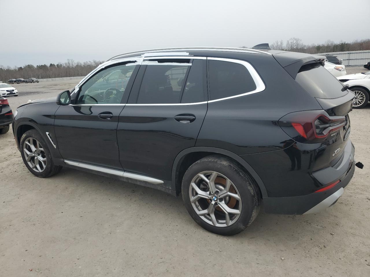 2023 BMW X3 VIN 5UX53DP00P9R45853 Copart auction photo, side / rear end damage thumbnail 2
