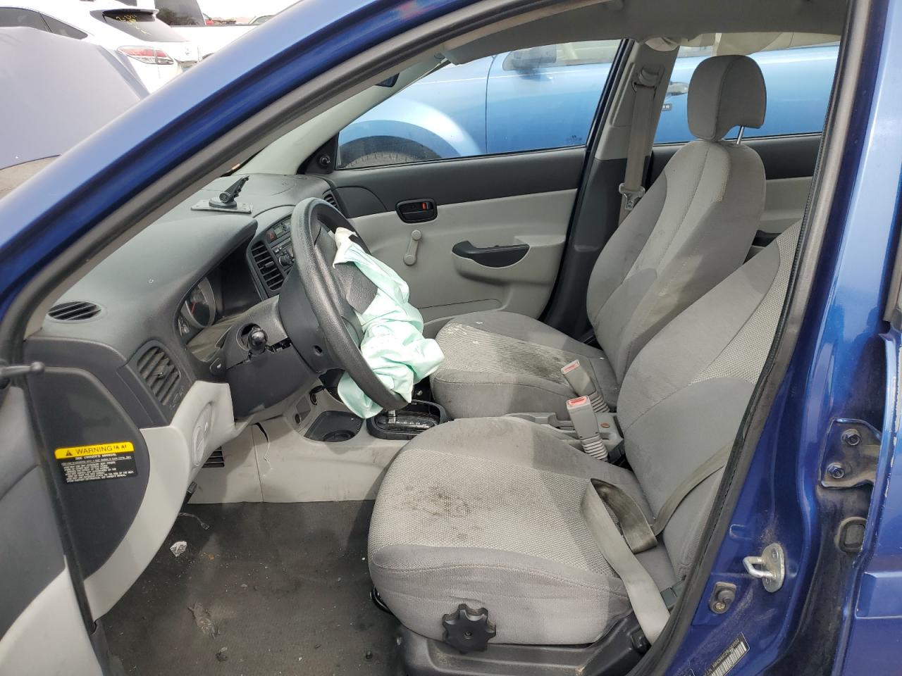 2009 Hyundai Accent VIN KMHCN46C29U369502 Copart auction photo, front end damage thumbnail 7