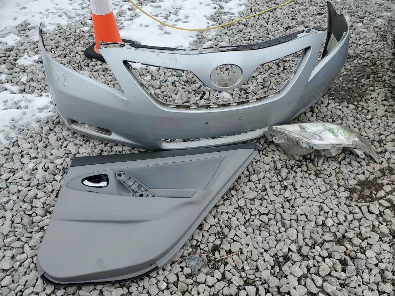 2007 Toyota Camry VIN 4T1BE46K97U154473 Copart auction photo, front end damage thumbnail 12