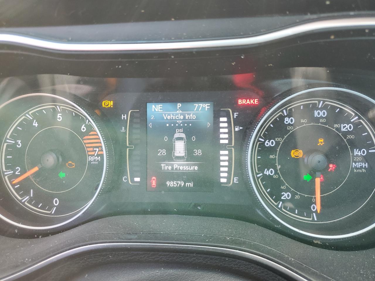 2020 Jeep Grand Cherokee VIN 1C4PJLCB0LD601299 Copart auction photo, rollover damage thumbnail 9
