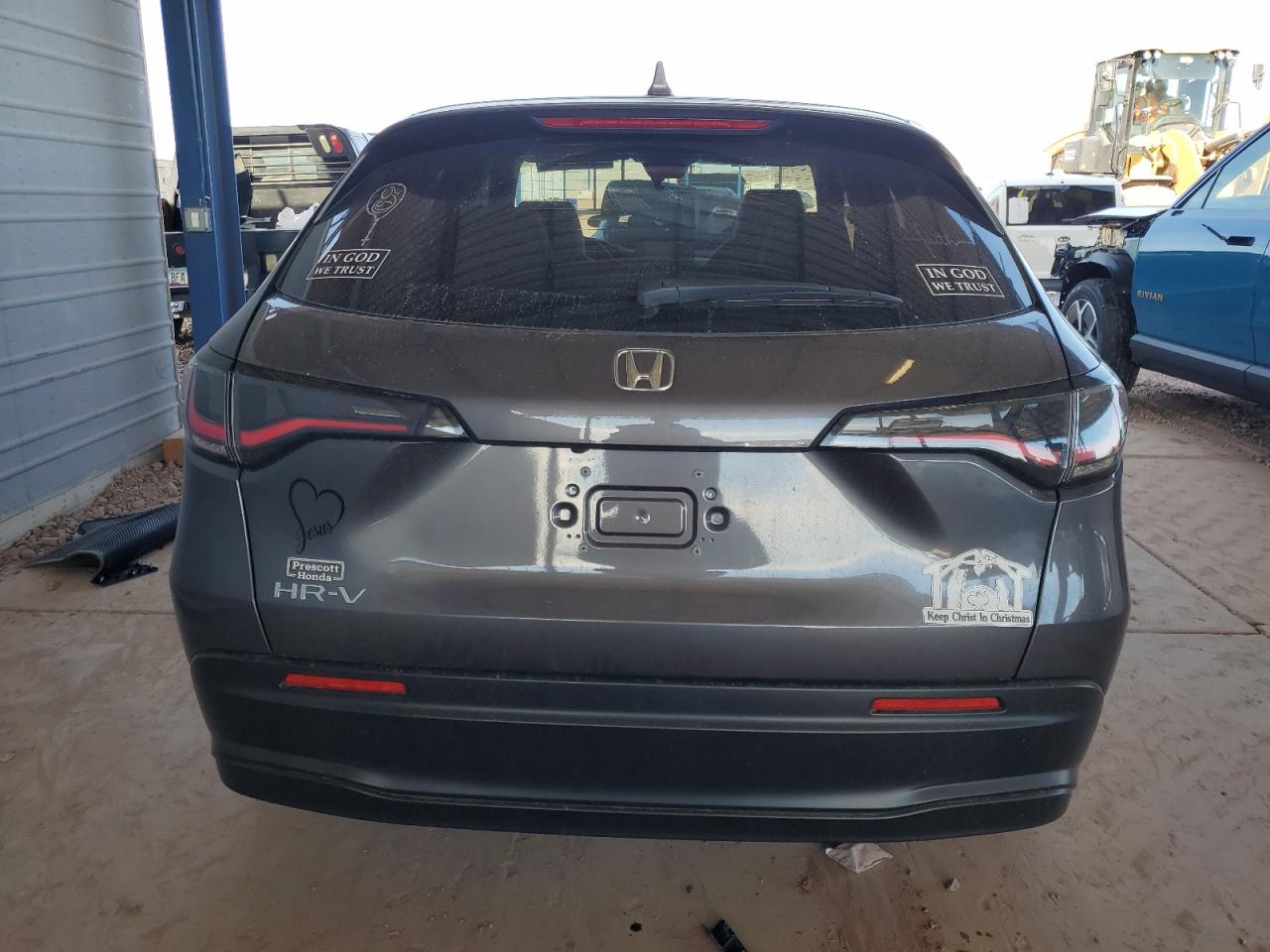 2023 Honda HR-V VIN 3CZRZ1H3XPM740030 Copart auction photo, front end damage thumbnail 6