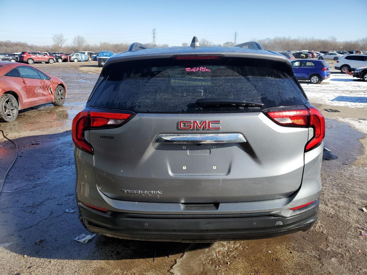2021 GMC Terrain VIN 3GKALMEV2ML319792 Copart auction photo, front end / side damage thumbnail 6