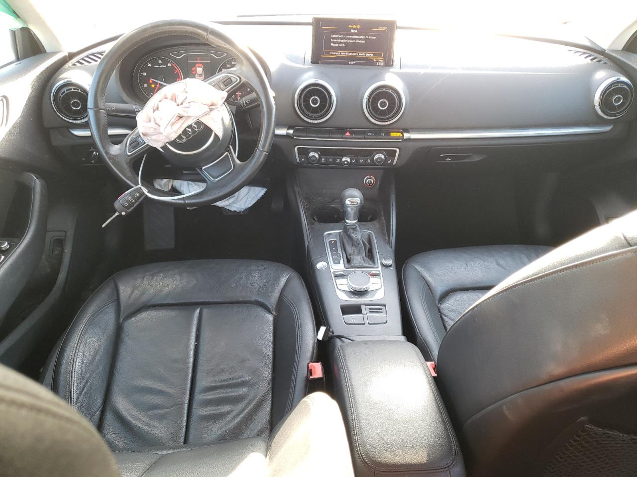 2015 Audi A3 VIN WAUCCGFF2F1000896 Copart auction photo, front end / side damage thumbnail 8