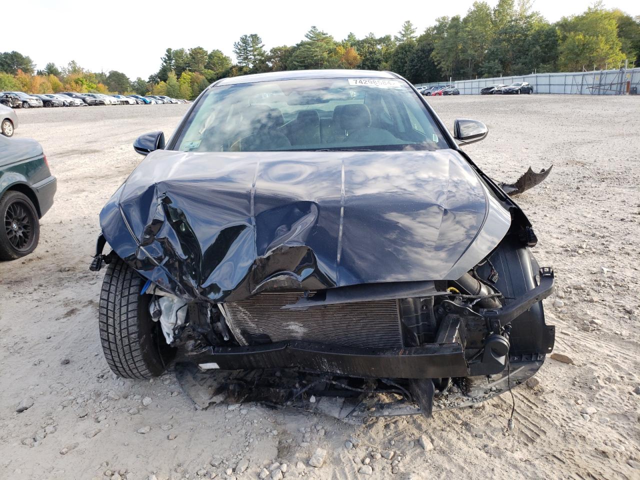 2020 Hyundai Elantra VIN 5NPD74LF2LH515772 Copart auction photo, front end / minor dent/scratches damage thumbnail 5
