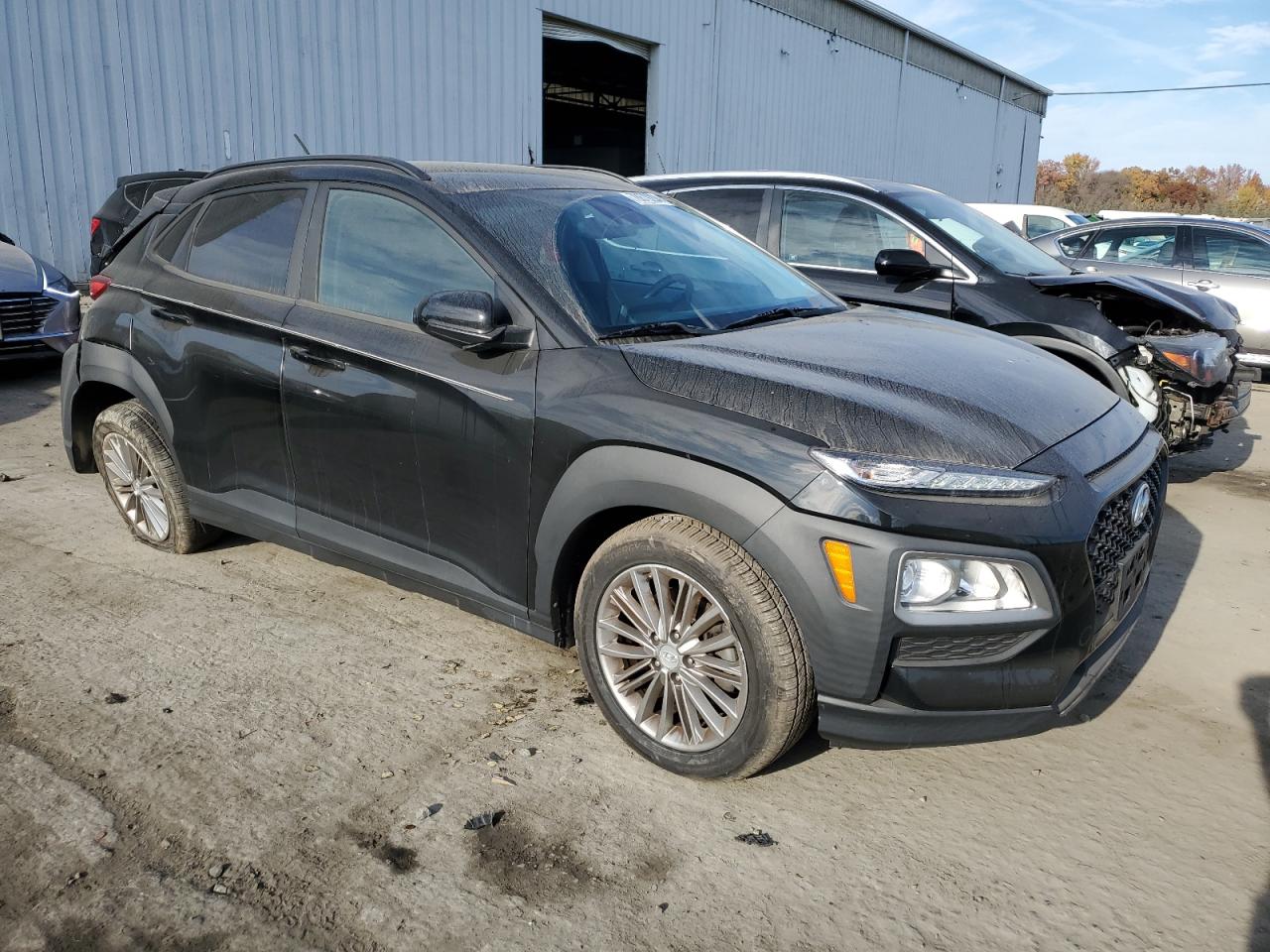 2020 Hyundai Kona VIN KM8K2CAA1LU500365 Copart auction photo, rear end / undercarriage damage thumbnail 4