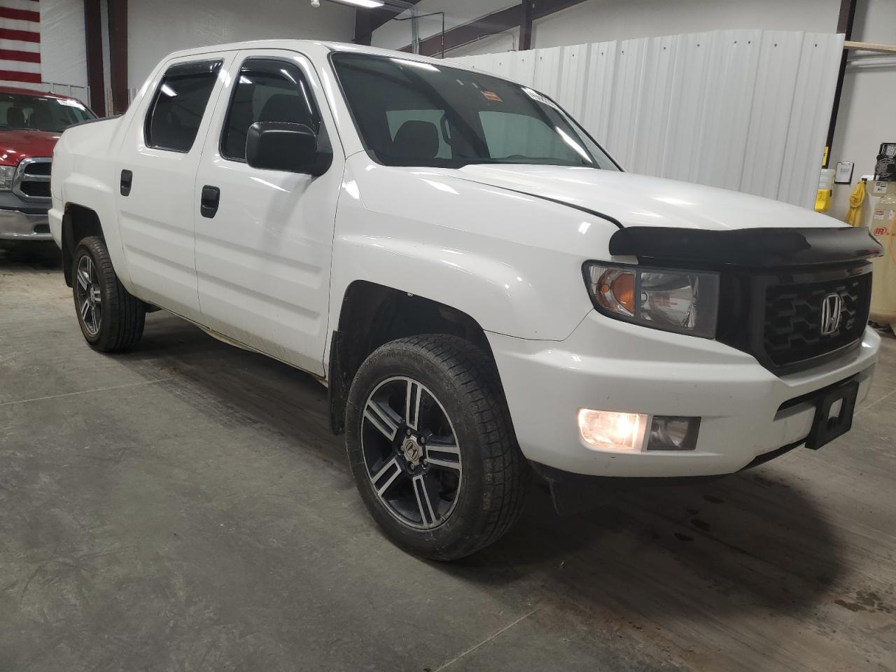 2013 Honda Ridgeline VIN 5FPYK1F7XDB011612 Copart auction photo, undercarriage damage thumbnail 4