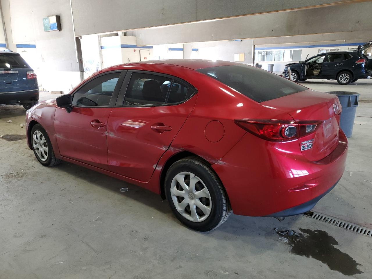 2016 Mazda 3 VIN 3MZBM1T70GM314313 Copart auction photo, side damage thumbnail 2