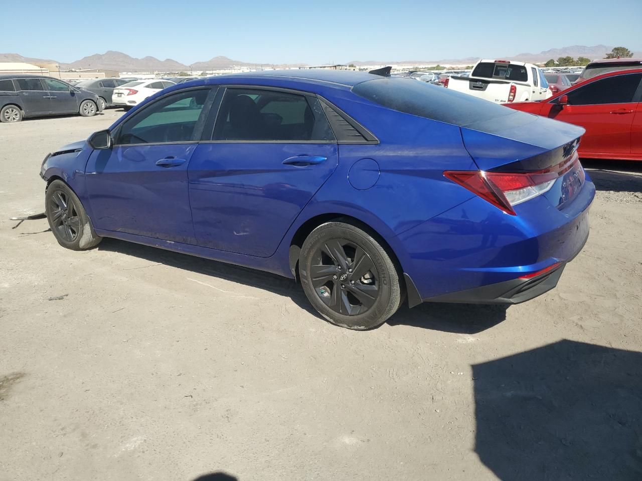 2023 Hyundai Elantra VIN 5NPLM4AG3PH099883 Copart auction photo, front end damage thumbnail 2