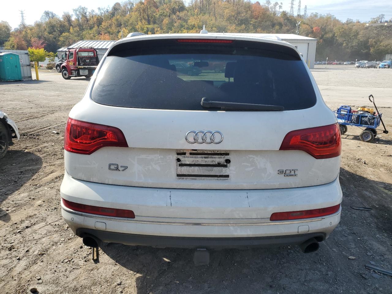 2014 Audi Q7 VIN WA1LGAFE1ED008250 Copart auction photo, mechanical / minor dent/scratches damage thumbnail 6