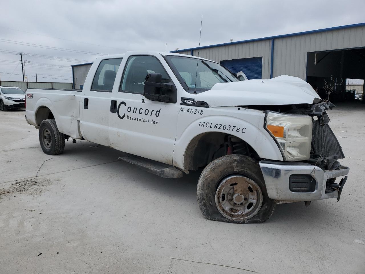 2015 Ford F250 VIN 1FT7W2B63FEB88857 Copart auction photo, all over / front end damage thumbnail 4